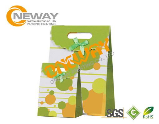 Small Flat Pack Christmas Custom Printed Gift Boxes Cardboard