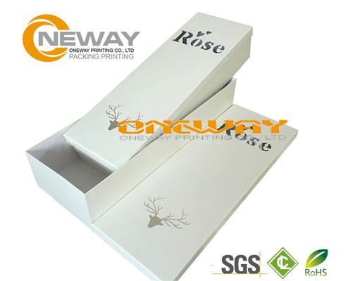Shine Custom Square Paper Flower Box by Hand Made with Beautiful Lids