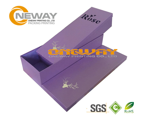 Shine Custom Square Paper Flower Box by Hand Made with Beautiful Lids