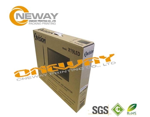 Industry Recycled Paper Computer Packing Boxes With Foam Insert
