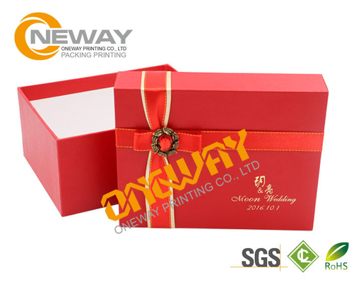 Cardboard Magnetic Rectangle Custom Printed Gift Boxes , Folding Paper Box