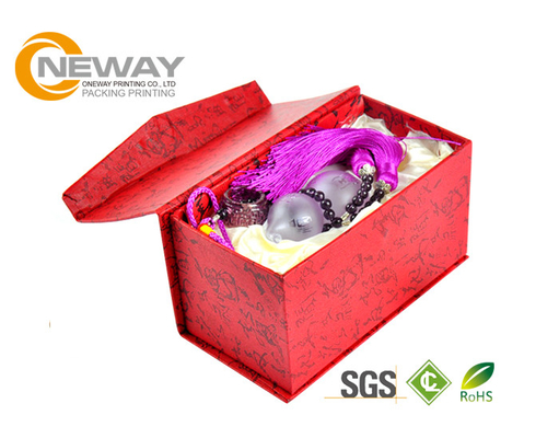 Hand Made Custom Favor Boxes , Recycle Luxury Printed Packaging Boxes