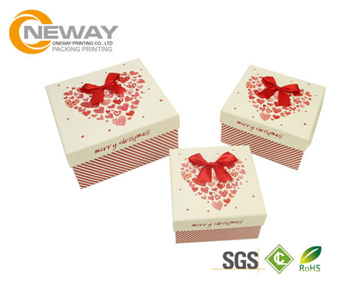 Flower Gift Box Ivory Colorful High Level Board Paper Flower Box With Gloss Lid
