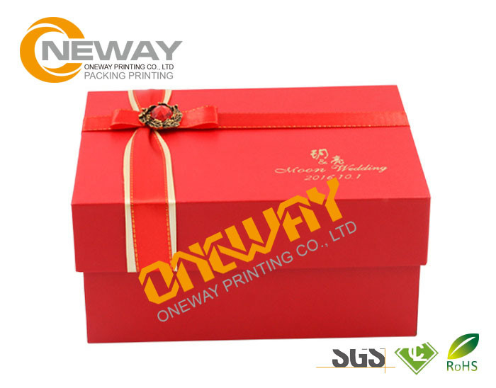 Cardboard Magnetic Rectangle Custom Printed Gift Boxes , Folding Paper Box